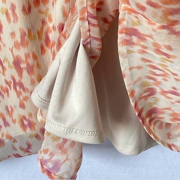 ALL in Favor Simone Floral Wrap Front Minidress - Picture 11 of 14